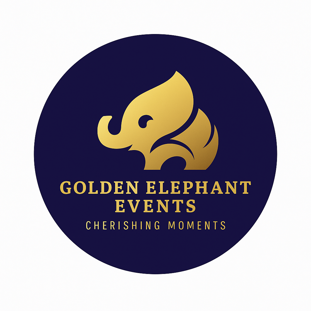Golden Elephant Events Logo